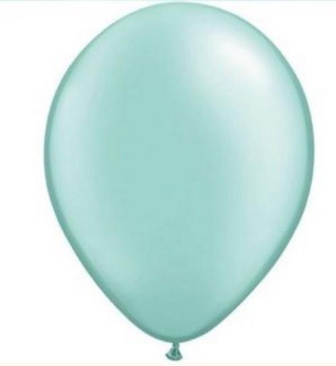 GLOBOLANDIA - Set van 12 licht groene ballonnen - Decoratie > Ballonnen